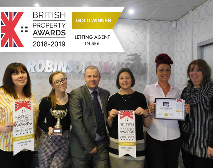 Gold at The British Property Awards